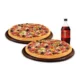 2 Orta Boy Bol Malzemos + Litrelik İçecek