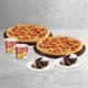 2 Orta Boy Pizza + 2 Adet Çikolatalı Sufle +2 Adet Algida Maraş Cup