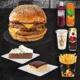 Burger (Çift Köfte) - Dört Dörtlük Menü