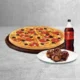 Büyük Boy Pizza + Tatlı + Litrelik İçecek