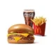 Double Cheeseburger Menü