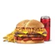 Double Texas Smokehouse Burger® Menü