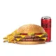 Mega Double Cheeseburger Menü
