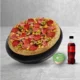 Orta Boy Pan Pizza & Sos & İçecek (330 ml)