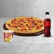 Orta Boy Pizza + Algida + 330 ml İçecek