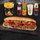 Patatesli Tam Porsiyon Ekmek Arası Döner Menü