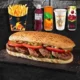 Patatesli Tam Porsiyon Ekmek Arası Köfte Menü
