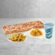 Pizzetta + Tavuk + Patates + 200 Ml Ayran + Boyama Defteri